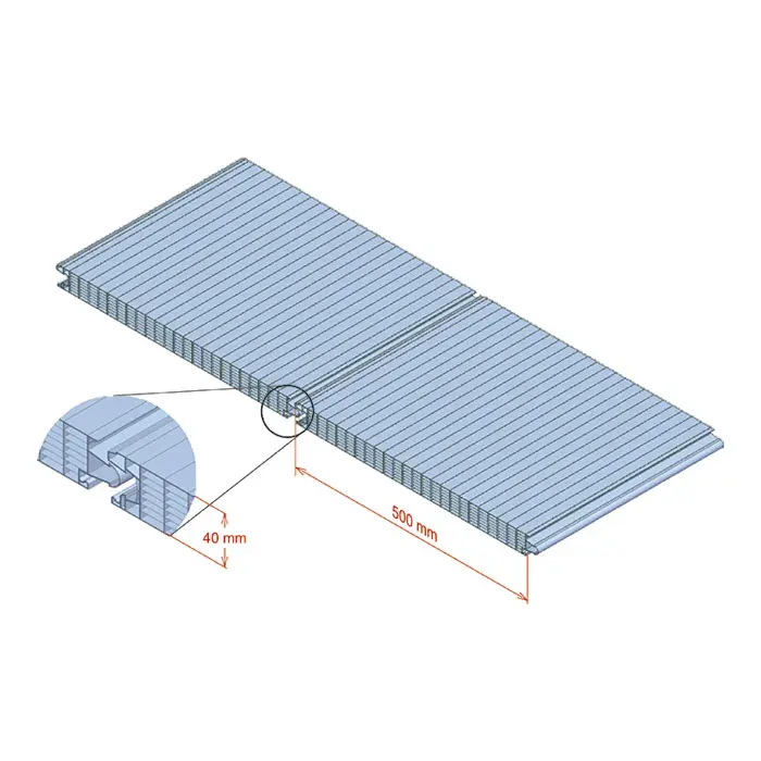 profil alu fabriqué à Nancy Grand-Est