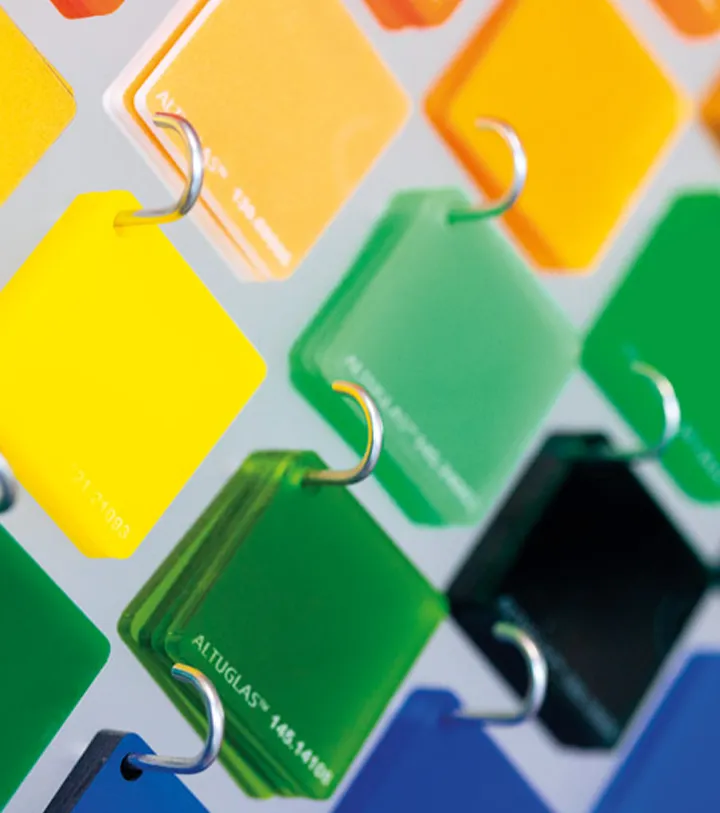 PMMA Diffusant couleur fabriqué à Nancy Grand-Est