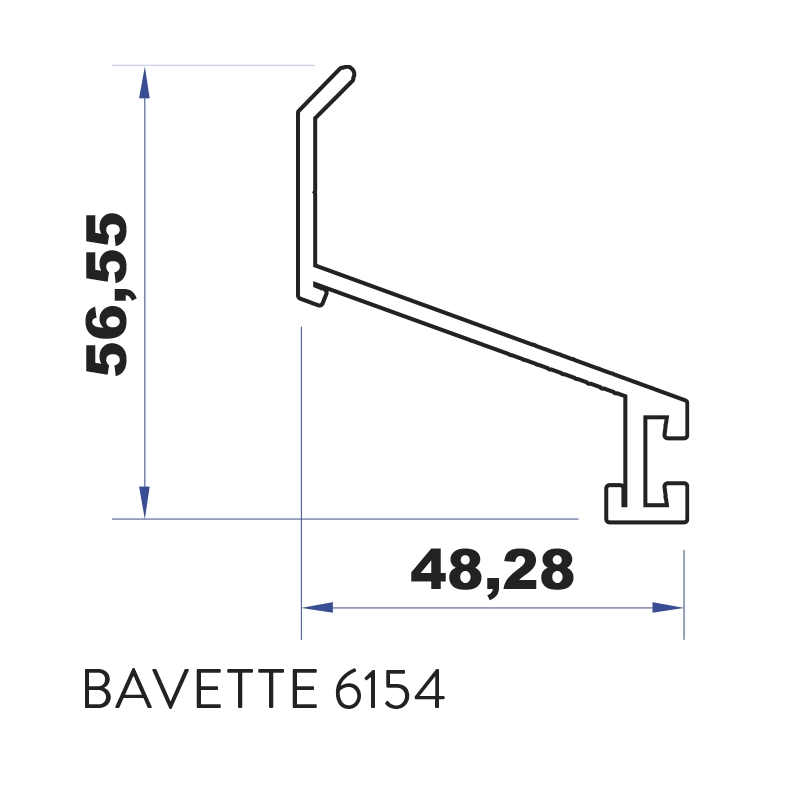 profil alu fabriqué à Nancy Grand-Est