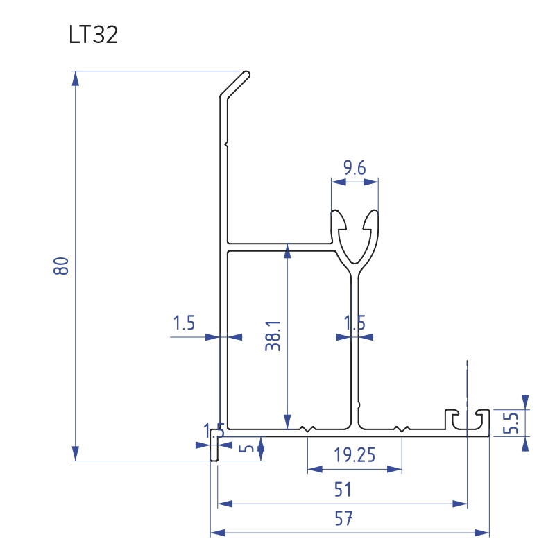 profil alu fabriqué à Nancy Grand-Est