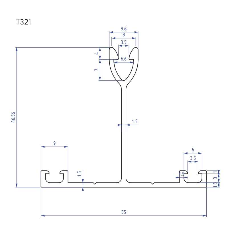 profil alu fabriqué à Nancy Grand-Est