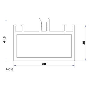 Profil alu fabriqué à Nancy Grand-Est