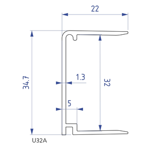 Profil alu fabriqué à Nancy Grand-Est
