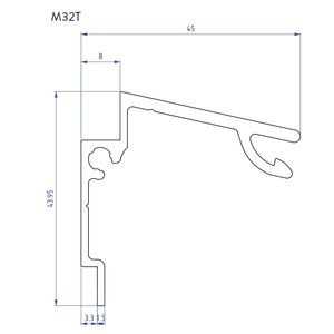Profil alu fabriqué à Nancy Grand-Est