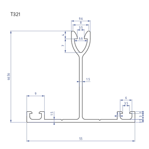 Profil alu fabriqué à Nancy Grand-Est