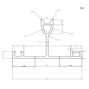 Profil alu fabriqué à Nancy Grand-Est